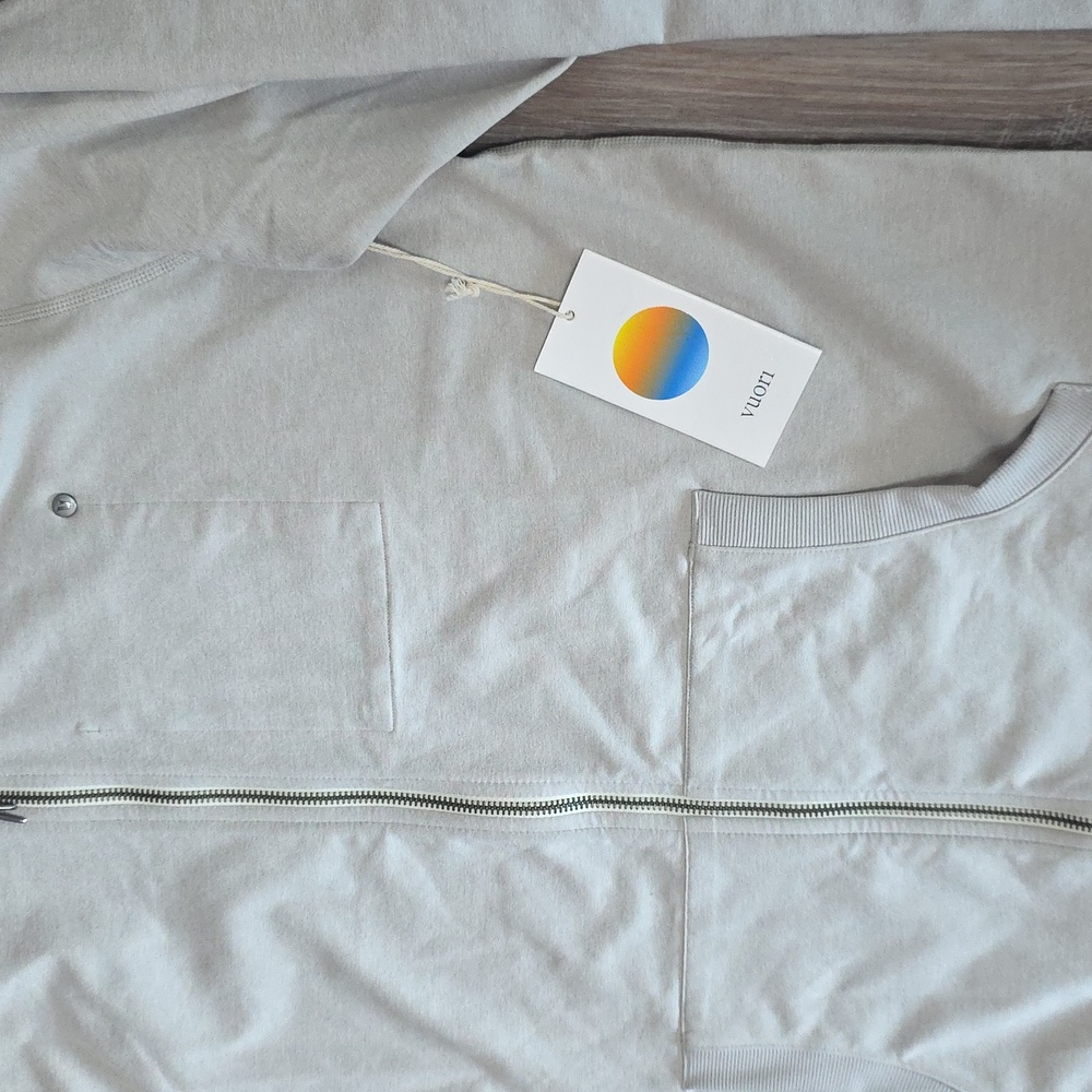 NWT Men's Large "Vuori Coronado Hoodie" in Color Suede Heather! - Picture 2 of 7